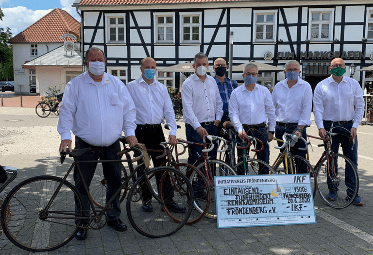 Spendenübergabe des Arbeitskreises junger Fröndenberger
Unternehmer im Juni 2020